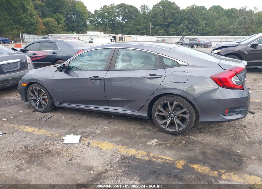 2019 HONDA CIVIC SPORT VIN: 2HGFC2F88KH543302