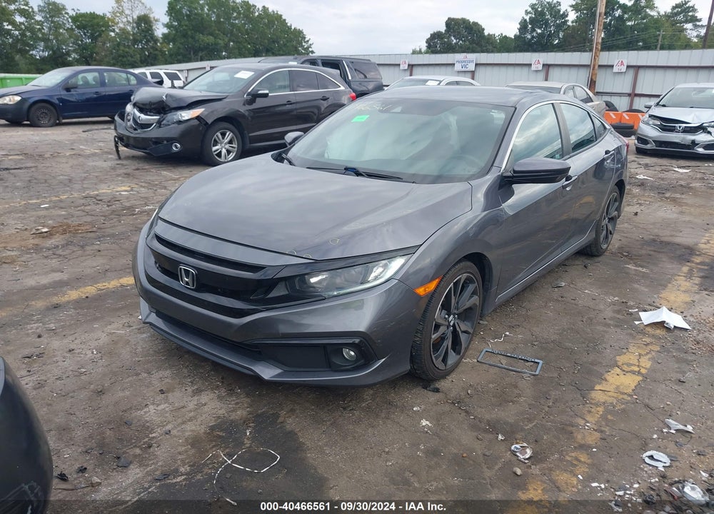 2019 HONDA CIVIC SPORT VIN: 2HGFC2F88KH543302