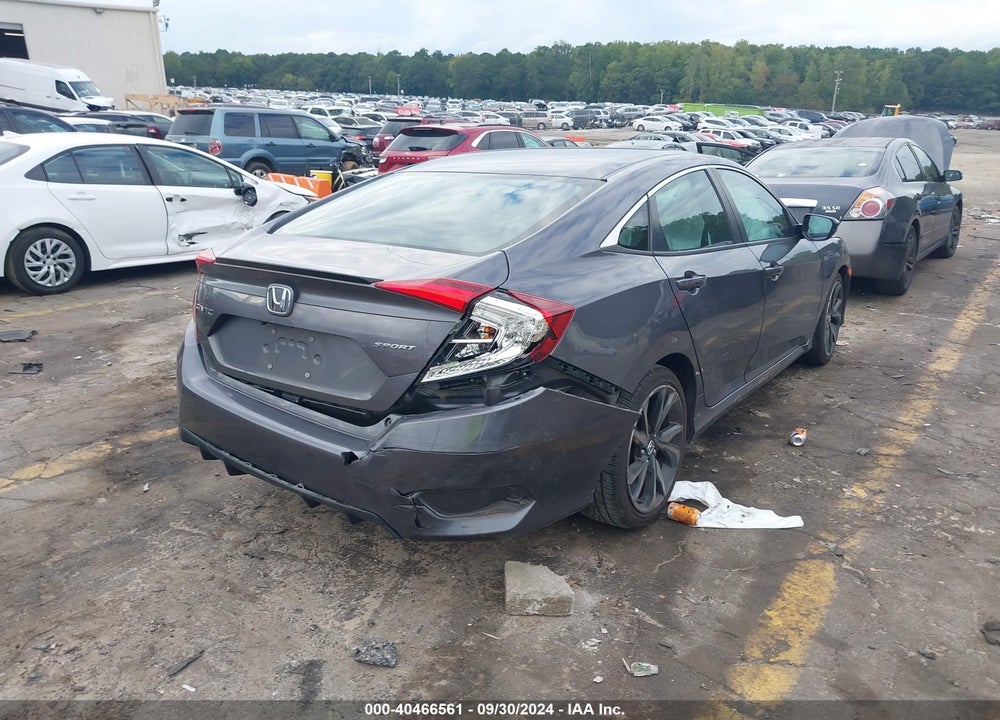 2019 HONDA CIVIC SPORT VIN: 2HGFC2F88KH543302
