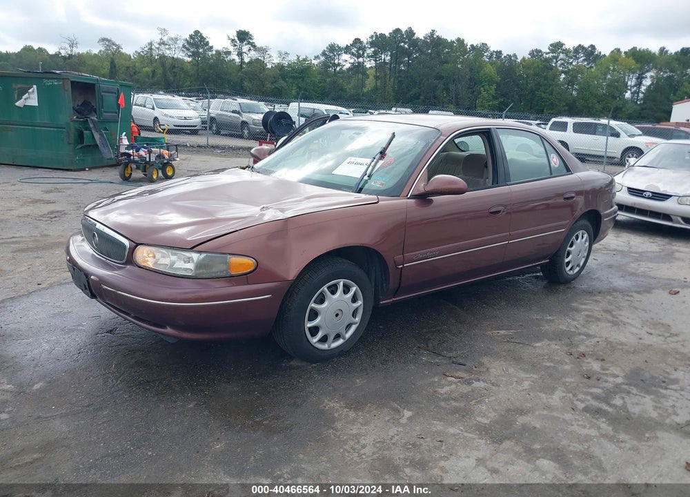 1999 BUICK CENTURY CUSTOM VIN: 2G4WS52M7X1565969