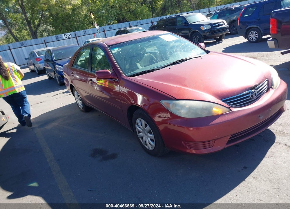 2005 TOYOTA CAMRY LE VIN: 4T1BE32K75U069029