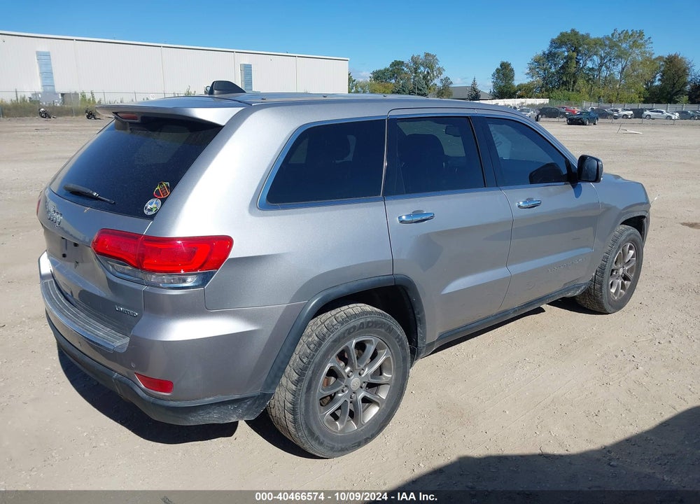 2014 JEEP GRAND CHEROKEE LIMITED VIN: 1C4RJFBG5EC335844