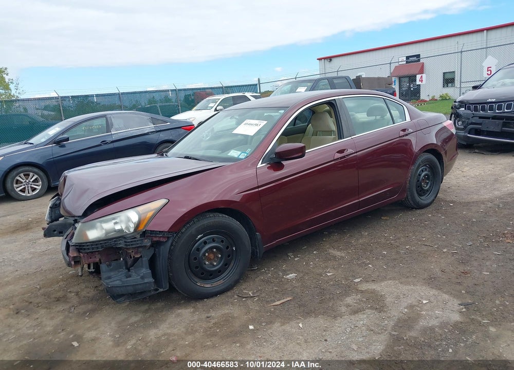 2010 HONDA ACCORD 2.4 LX VIN: 1HGCP2F3XAA095900