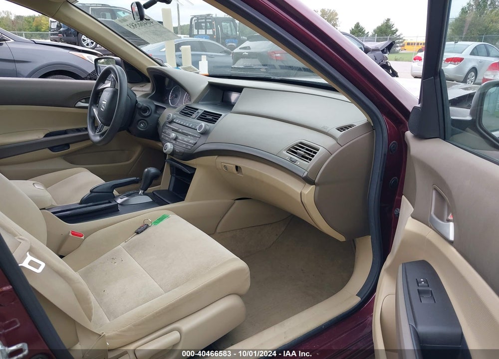 2010 HONDA ACCORD 2.4 LX VIN: 1HGCP2F3XAA095900