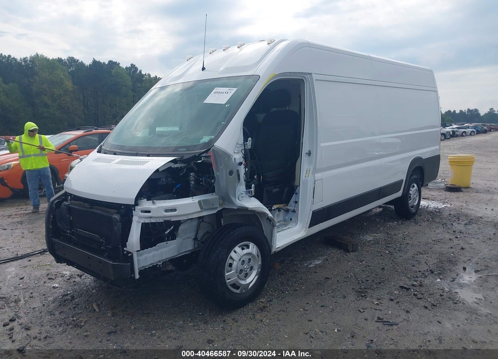 2021 RAM PROMASTER 3500 CARGO VAN HIGH ROOF 159 WB EXT VIN: 3C6MRVJGXME558085