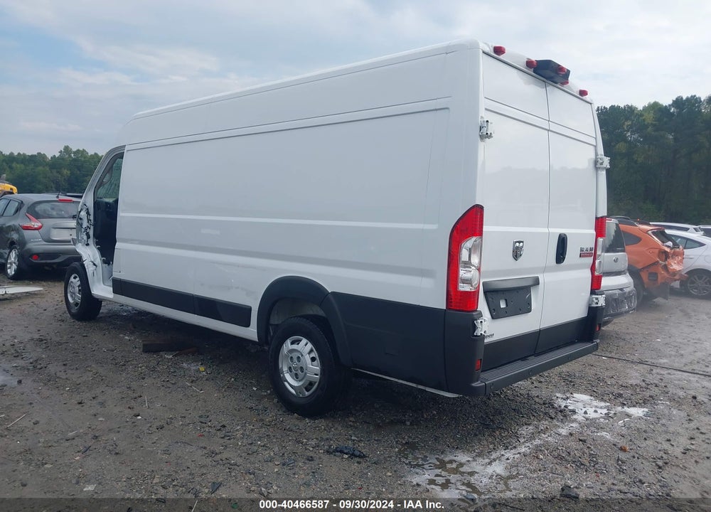 2021 RAM PROMASTER 3500 CARGO VAN HIGH ROOF 159 WB EXT VIN: 3C6MRVJGXME558085