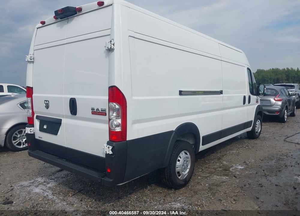 2021 RAM PROMASTER 3500 CARGO VAN HIGH ROOF 159 WB EXT VIN: 3C6MRVJGXME558085
