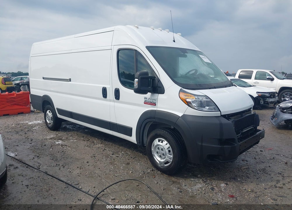 2021 RAM PROMASTER 3500 CARGO VAN HIGH ROOF 159 WB EXT VIN: 3C6MRVJGXME558085