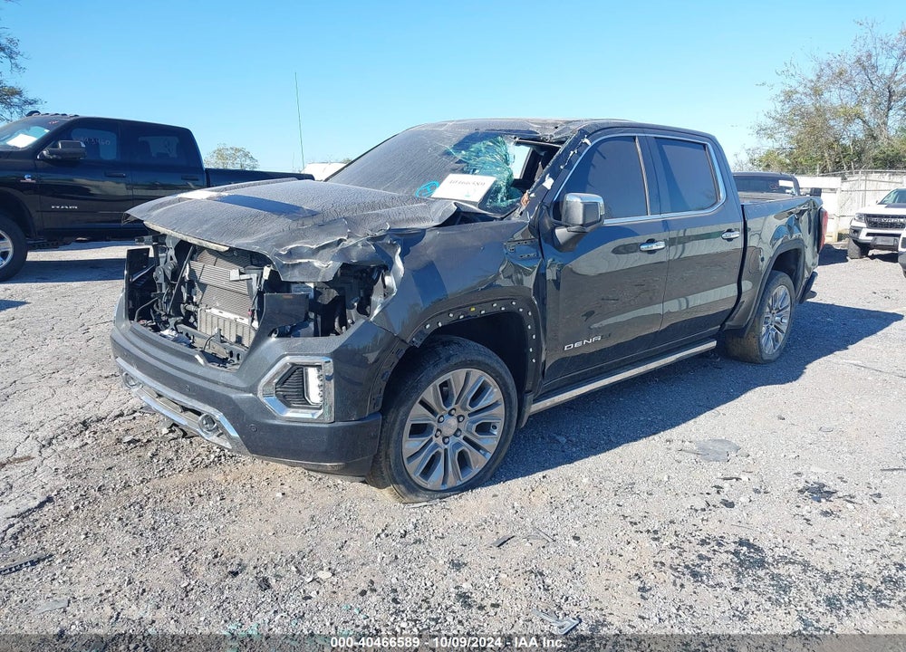 2021 GMC SIERRA 1500 4WD SHORT BOX DENALI VIN: 1GTU9FET9MZ304636