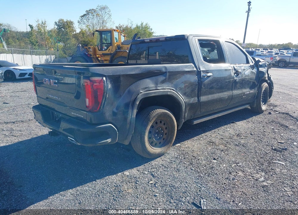2021 GMC SIERRA 1500 4WD SHORT BOX DENALI VIN: 1GTU9FET9MZ304636