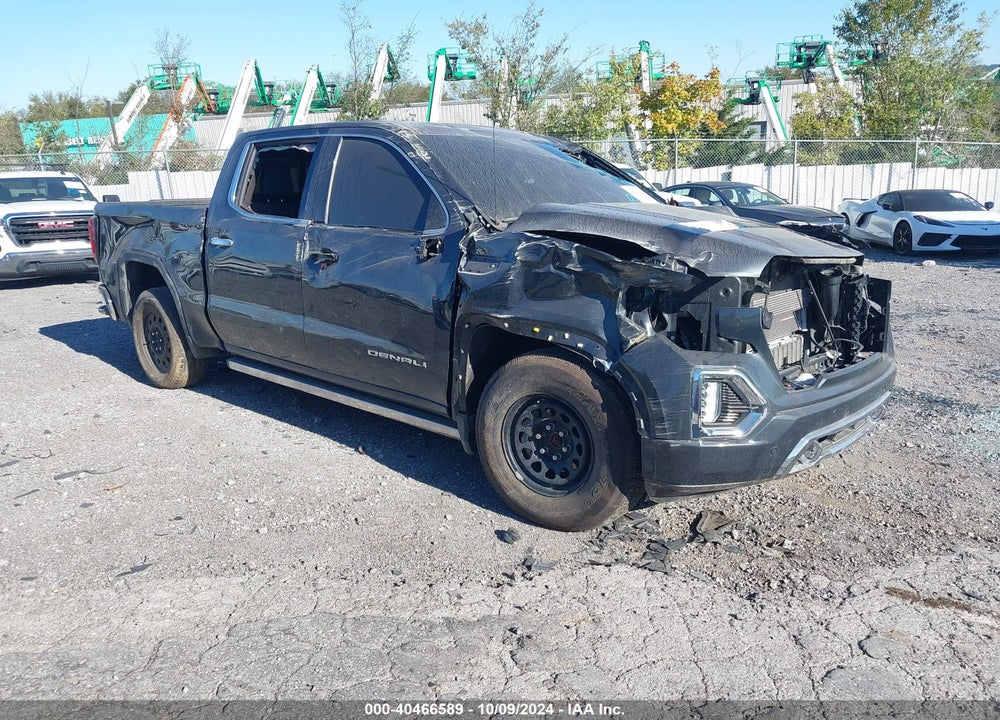 2021 GMC SIERRA 1500 4WD SHORT BOX DENALI VIN: 1GTU9FET9MZ304636