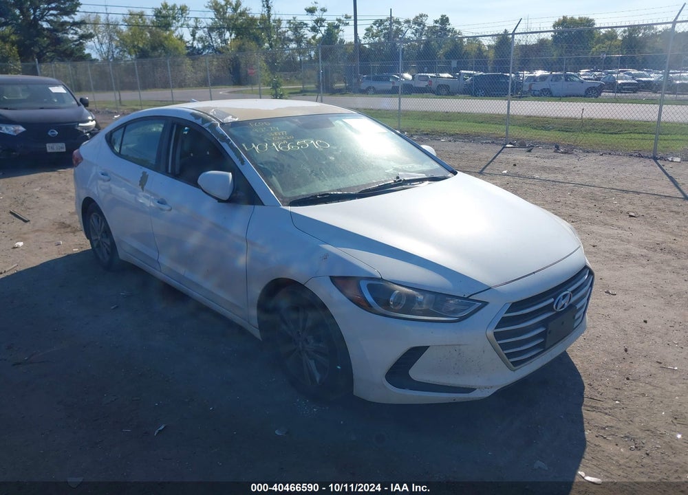 2017 HYUNDAI ELANTRA SE VIN: 5NPD84LF0HH056620