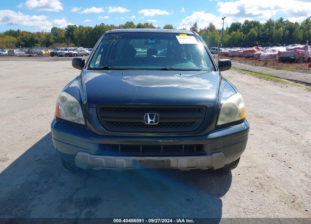 2005 HONDA PILOT LX VIN: 2HKYF18125H559693