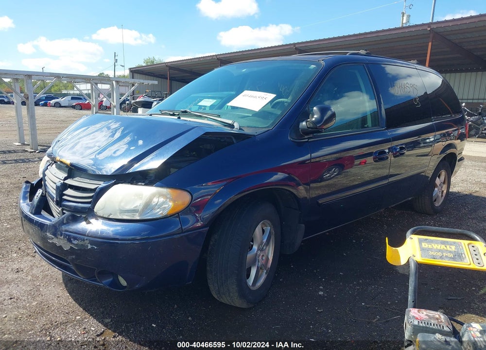 2005 DODGE GRAND CARAVAN SXT VIN: 2D4GP44LX5R257754