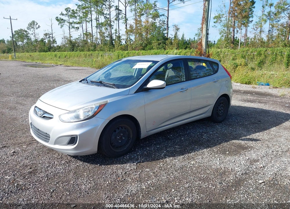2014 HYUNDAI ACCENT GS VIN: KMHCT5AE0EU141500