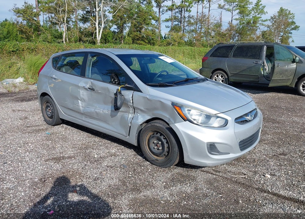 2014 HYUNDAI ACCENT GS VIN: KMHCT5AE0EU141500