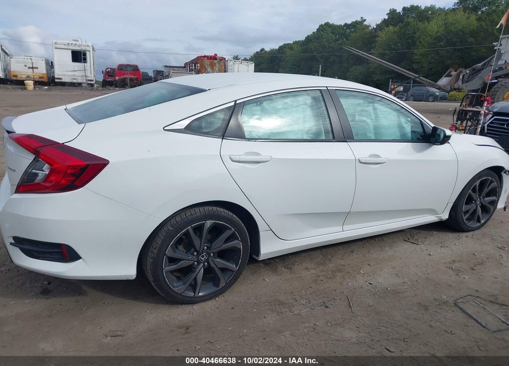2021 HONDA CIVIC SPORT VIN: 19XFC2F83ME003319