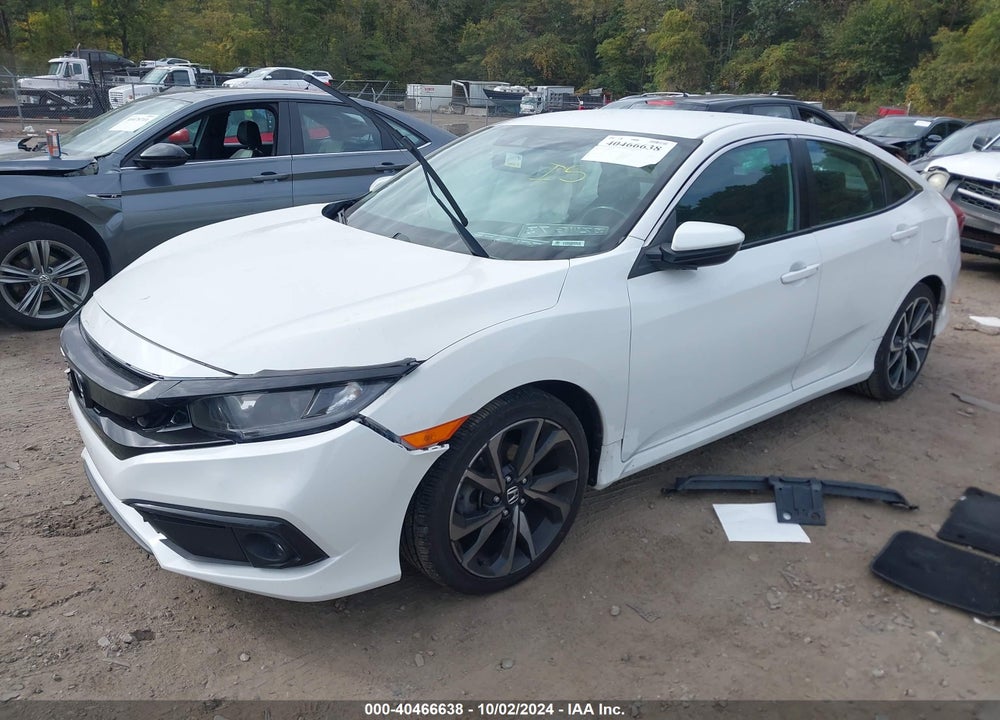 2021 HONDA CIVIC SPORT VIN: 19XFC2F83ME003319