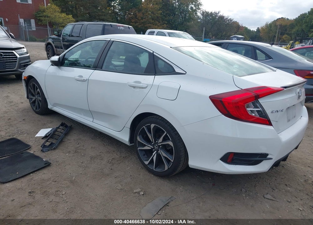 2021 HONDA CIVIC SPORT VIN: 19XFC2F83ME003319