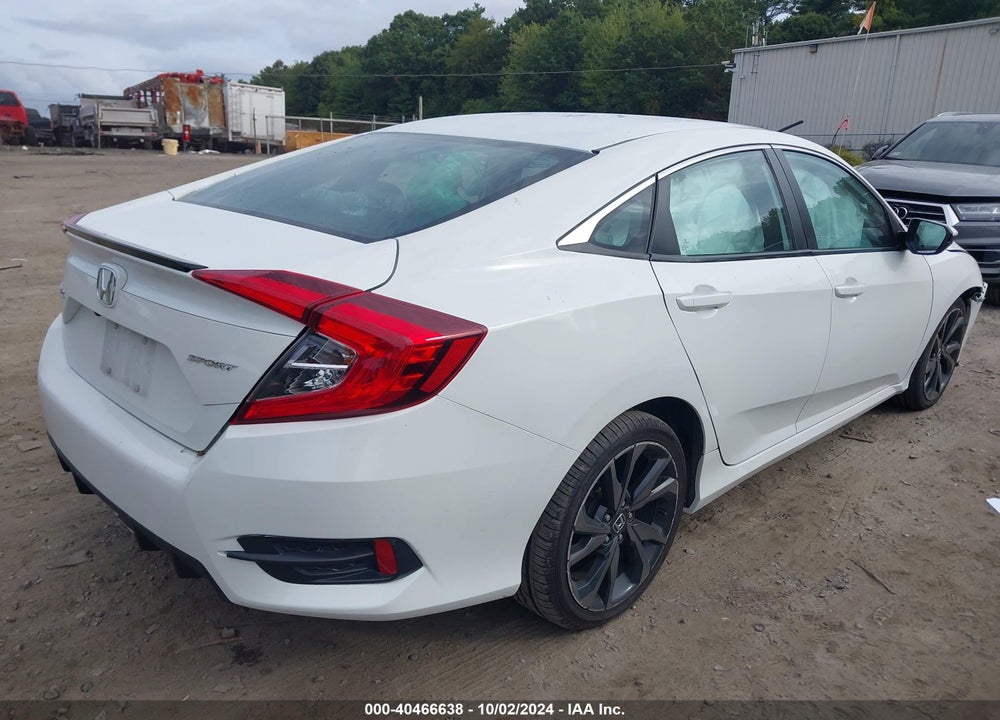 2021 HONDA CIVIC SPORT VIN: 19XFC2F83ME003319