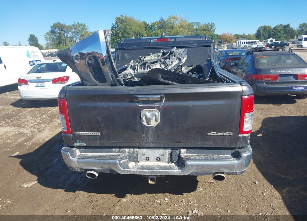 2020 RAM 1500 BIG HORN 4X4 5'7 BOX VIN: 1C6SRFFT1LN300065