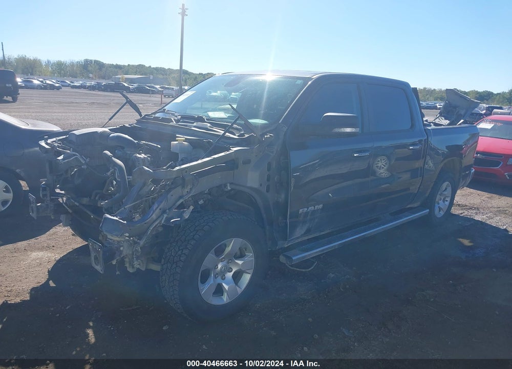 2020 RAM 1500 BIG HORN 4X4 5'7 BOX VIN: 1C6SRFFT1LN300065
