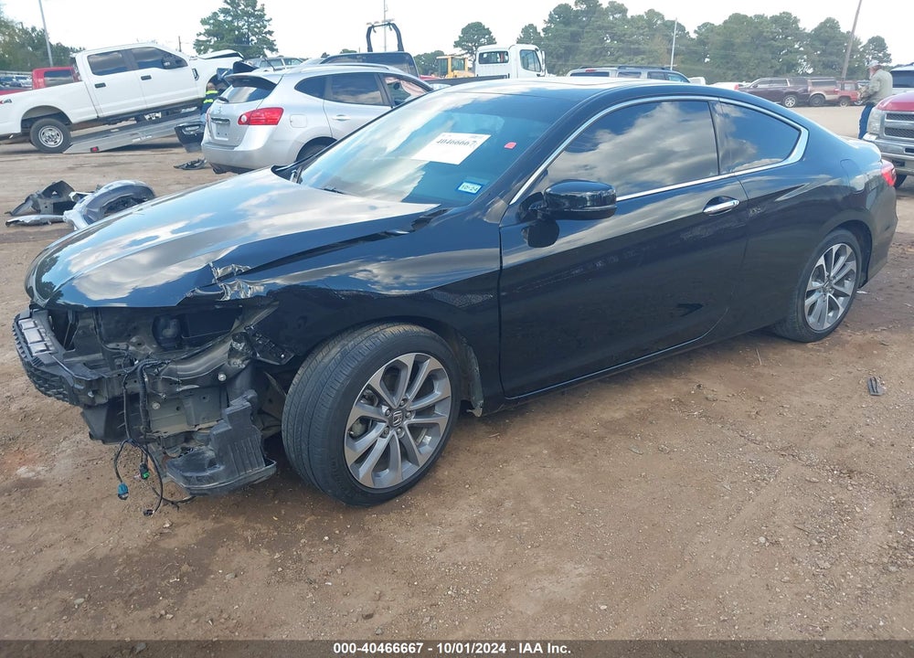 2014 HONDA ACCORD EX-L V-6 VIN: 1HGCT2B81EA004743
