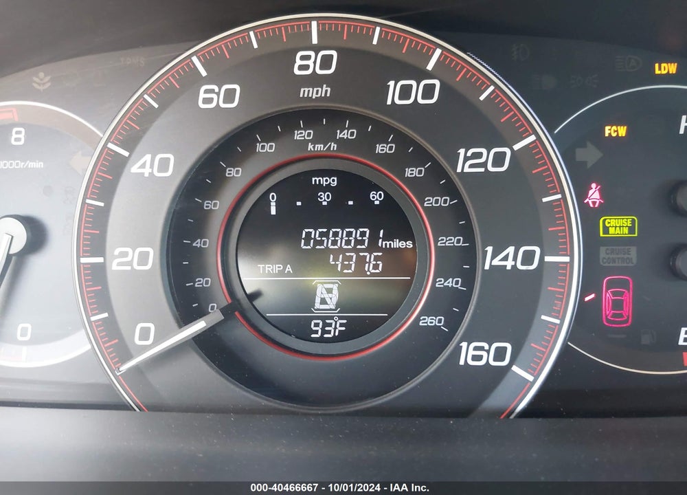 2014 HONDA ACCORD EX-L V-6 VIN: 1HGCT2B81EA004743