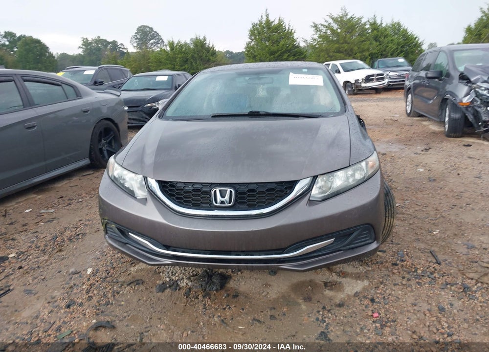 2014 HONDA CIVIC LX VIN: 2HGFB2F5XEH526238