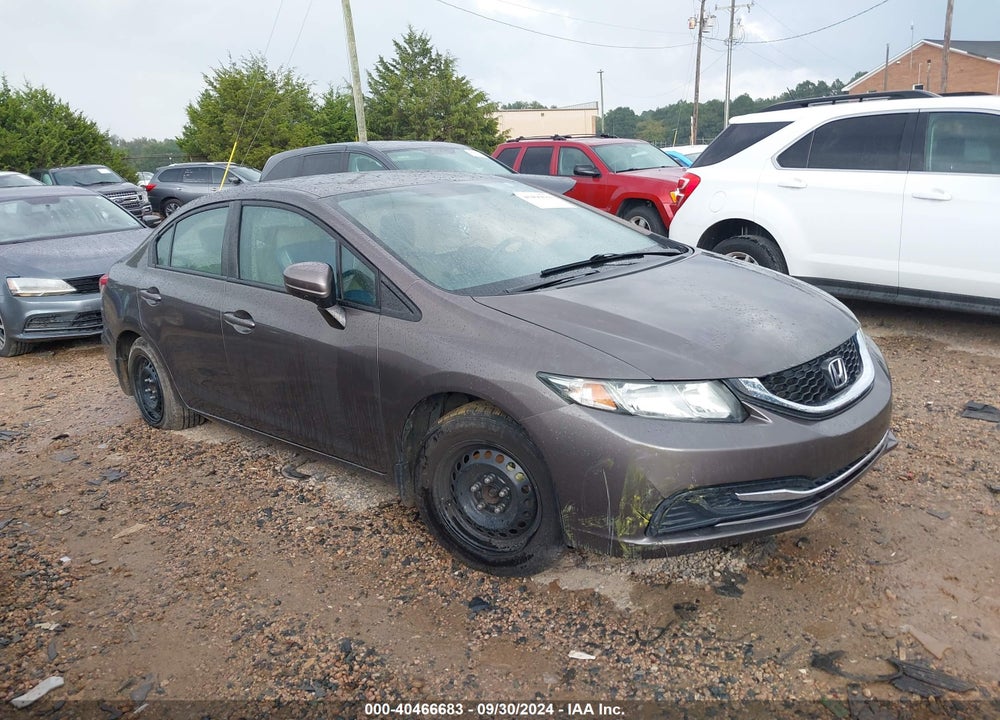 2014 HONDA CIVIC LX VIN: 2HGFB2F5XEH526238