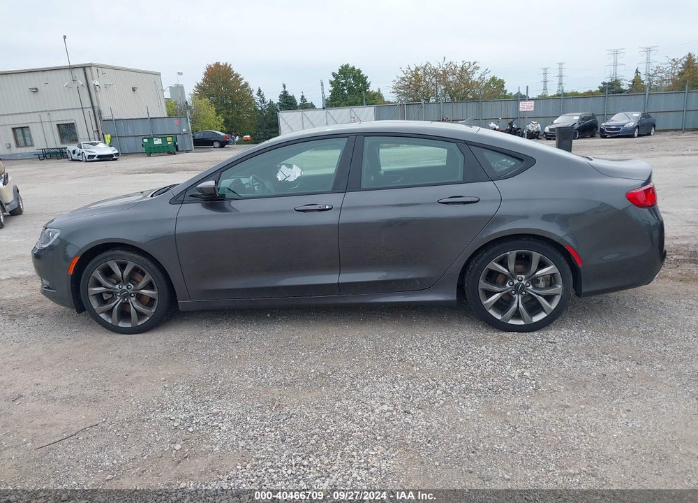 2016 CHRYSLER 200 S VIN: 1C3CCCDG9GN180433
