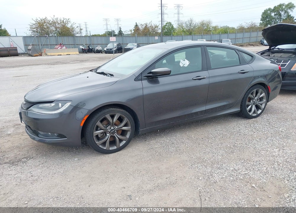 2016 CHRYSLER 200 S VIN: 1C3CCCDG9GN180433