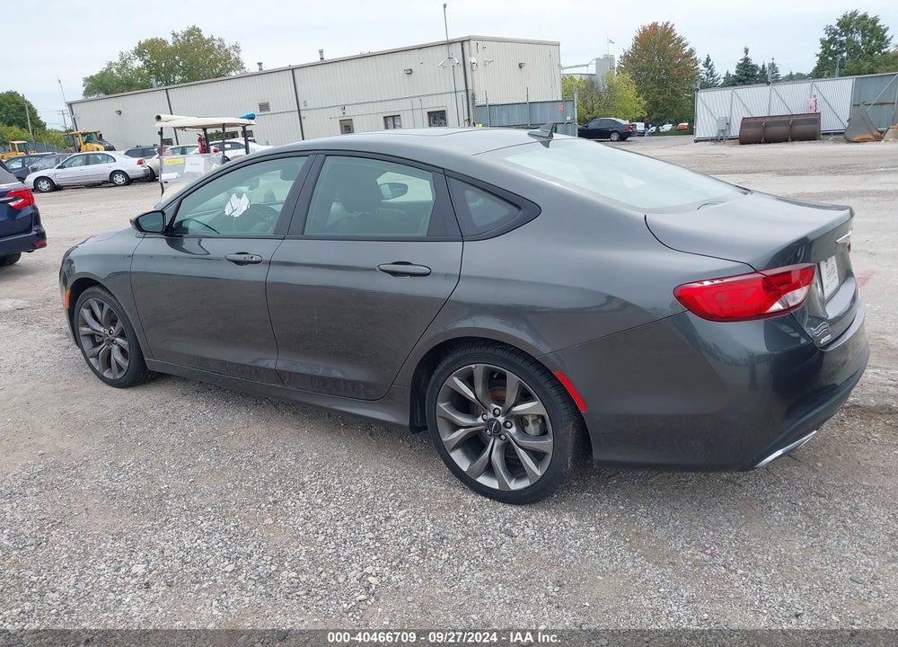2016 CHRYSLER 200 S VIN: 1C3CCCDG9GN180433