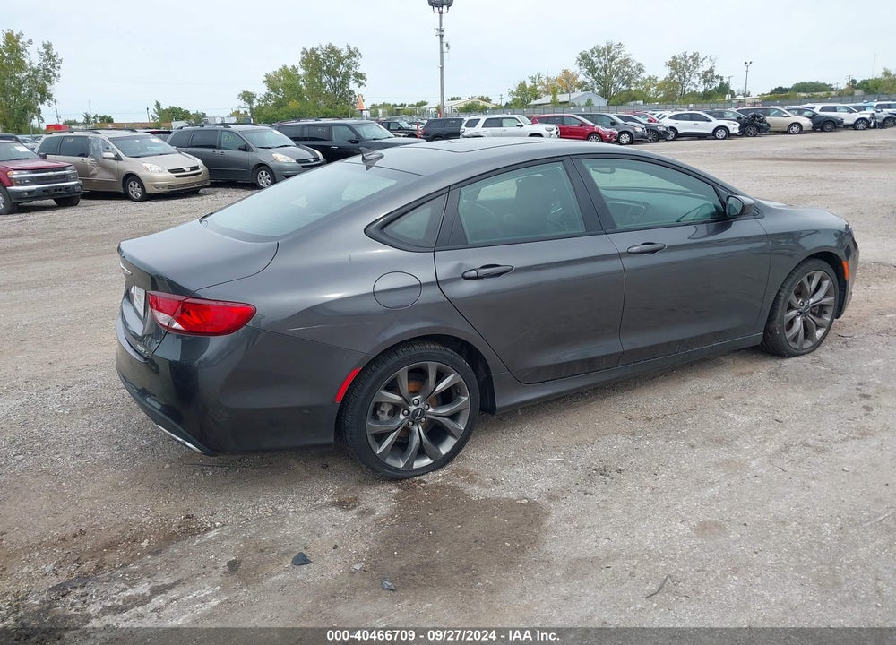 2016 CHRYSLER 200 S VIN: 1C3CCCDG9GN180433