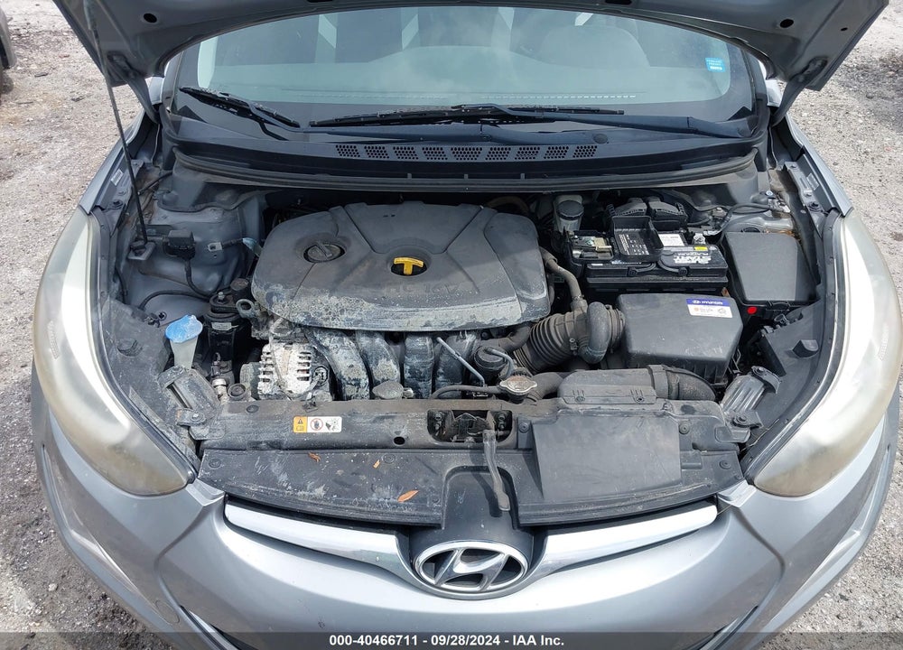 2014 HYUNDAI ELANTRA SE VIN: KMHDH4AE6EU158947