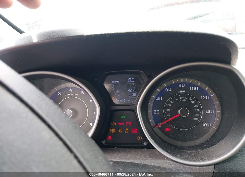 2014 HYUNDAI ELANTRA SE VIN: KMHDH4AE6EU158947