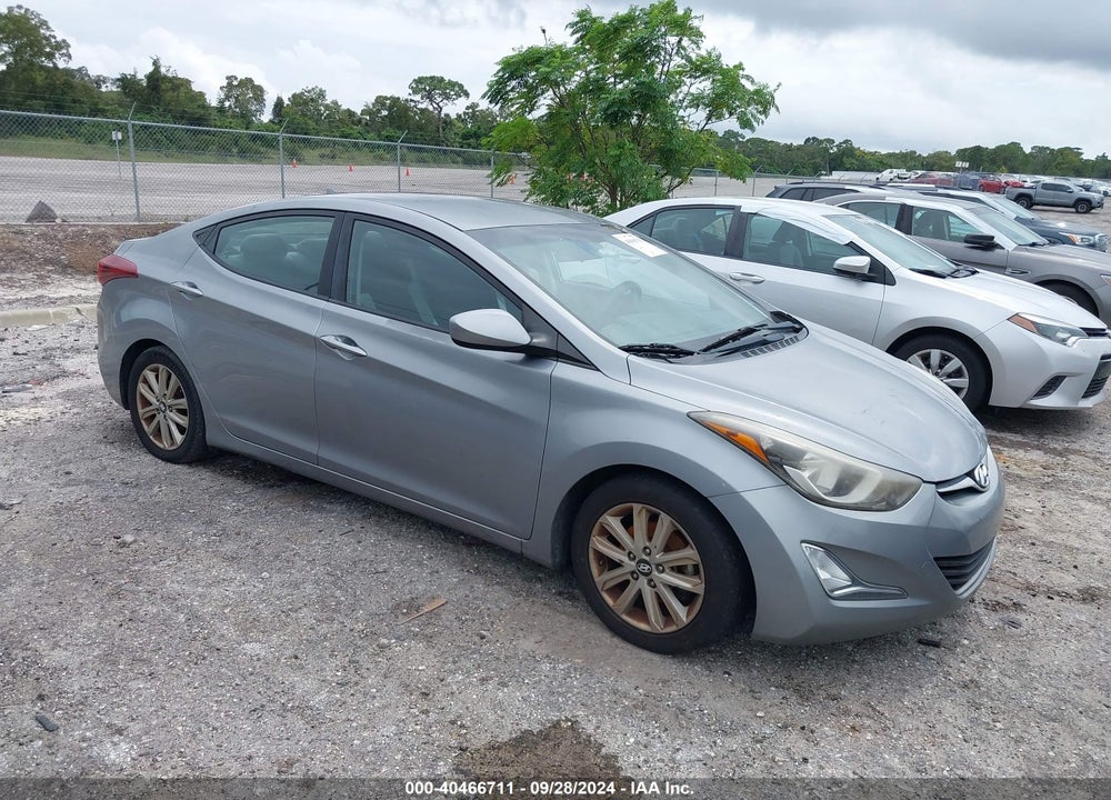 2014 HYUNDAI ELANTRA SE VIN: KMHDH4AE6EU158947