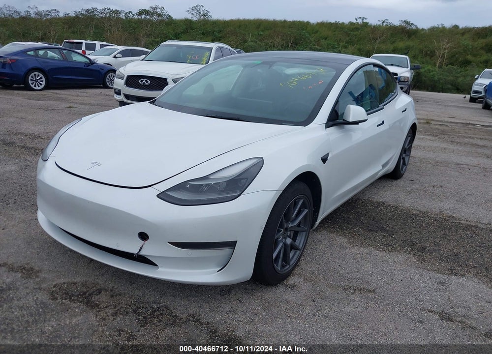 2022 TESLA MODEL 3 REAR-WHEEL DRIVE VIN: 5YJ3E1EA6NF102885
