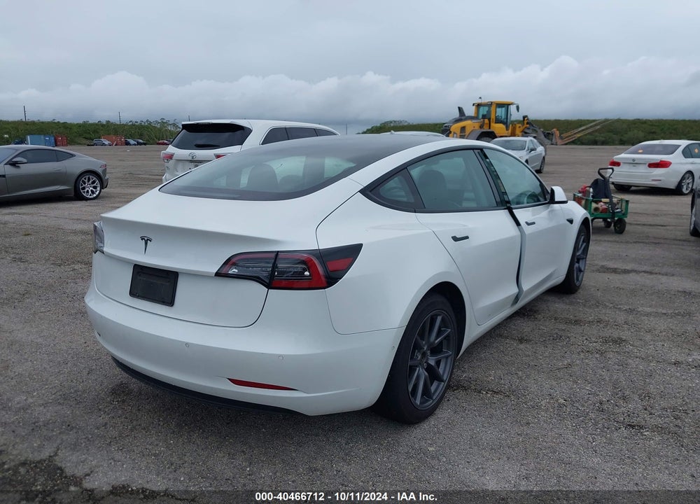 2022 TESLA MODEL 3 REAR-WHEEL DRIVE VIN: 5YJ3E1EA6NF102885