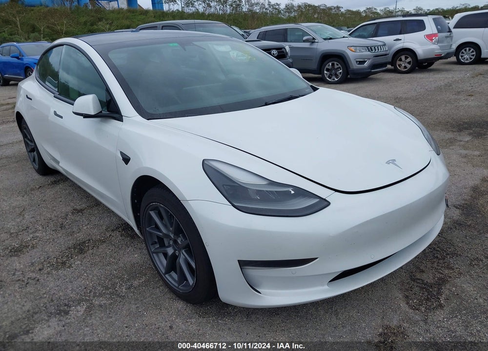 2022 TESLA MODEL 3 REAR-WHEEL DRIVE VIN: 5YJ3E1EA6NF102885