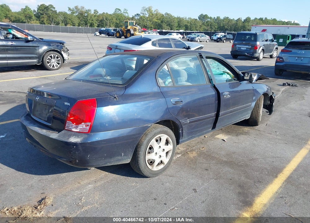 2005 HYUNDAI ELANTRA GLS/GT VIN: KMHDN46D85U935802