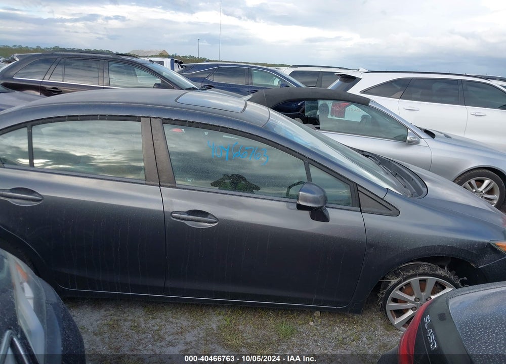 2012 HONDA CIVIC EX VIN: 2HGFB2F87CH311505