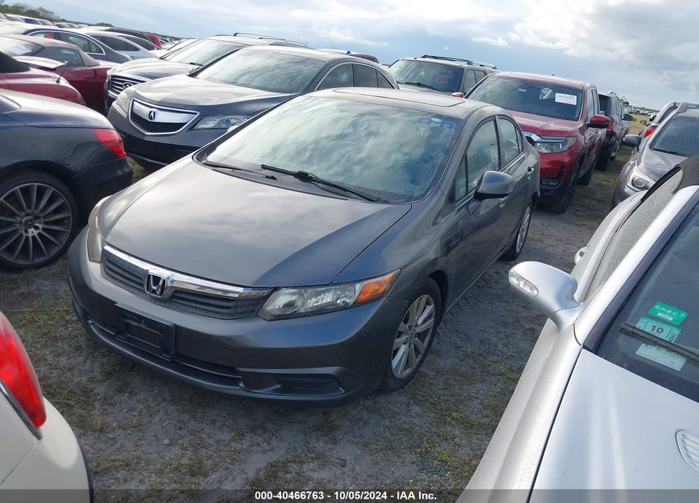 2012 HONDA CIVIC EX VIN: 2HGFB2F87CH311505