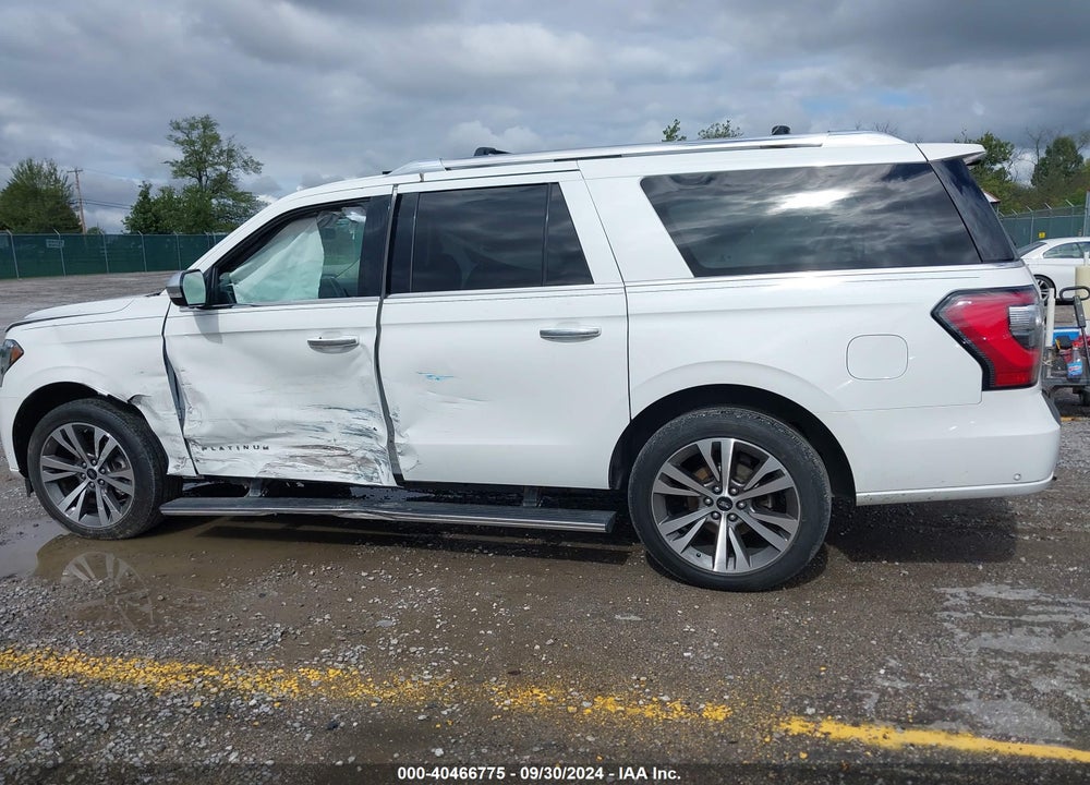 2021 FORD EXPEDITION MAX PLATINUM VIN: 1FMJK1MT7MEA00137