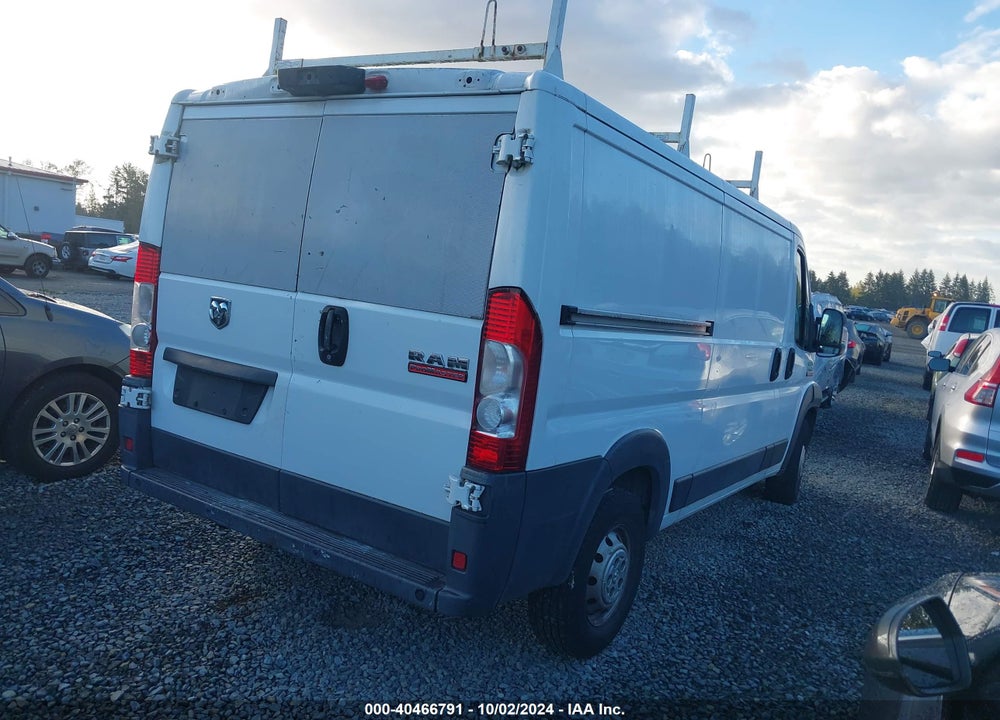 2014 RAM PROMASTER 1500 LOW ROOF VIN: 3C6TRVAG5EE112925