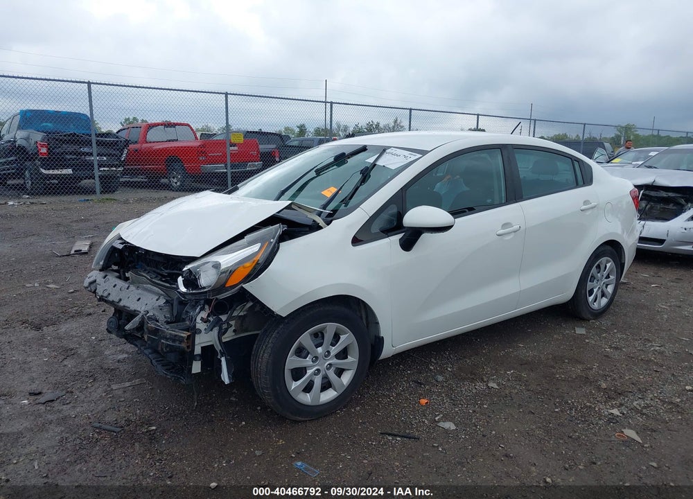2017 KIA RIO LX VIN: KNADM4A37H6121099