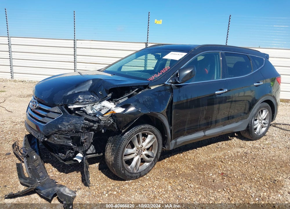 2013 HYUNDAI SANTA FE SPORT 2.0T VIN: 5XYZU3LAXDG005417