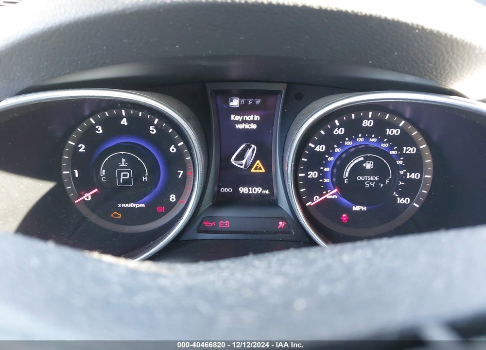 2013 HYUNDAI SANTA FE SPORT 2.0T VIN: 5XYZU3LAXDG005417
