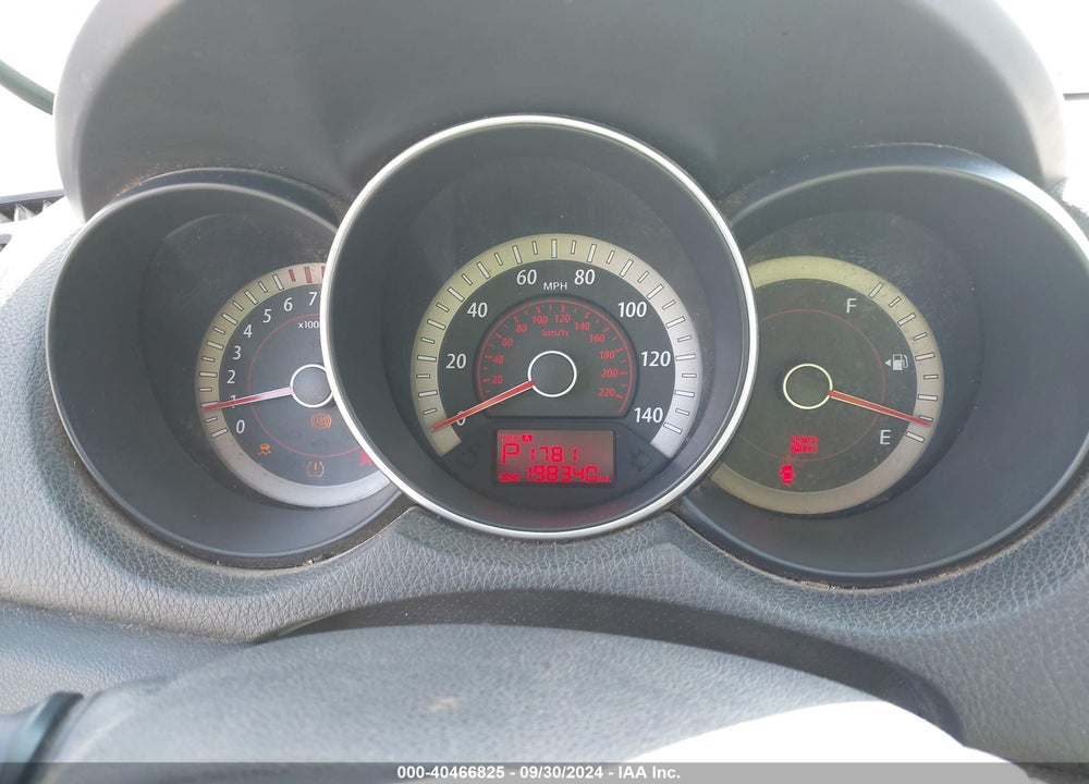 2011 KIA FORTE EX VIN: KNAFU4A24B5347419