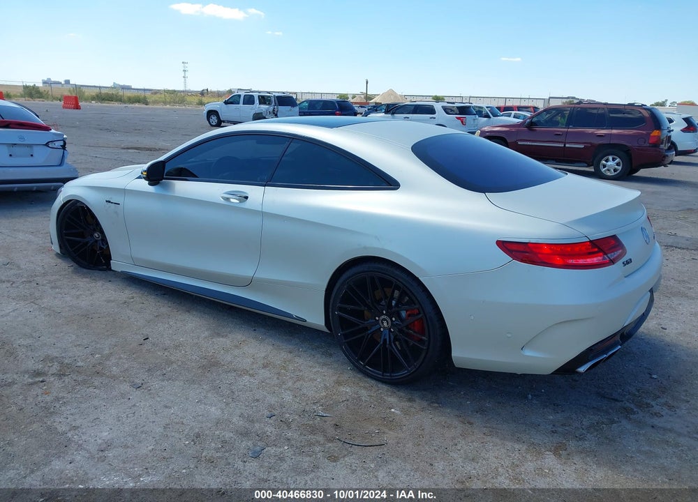 2015 MERCEDES-BENZ AMG S 63 VIN: WDDXJ7JB4FA007529
